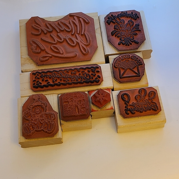 Rubber Ink Stamp Collection - Picture 2 of 2